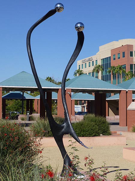 Tango Sculpture, Commissioned by City of Chandler